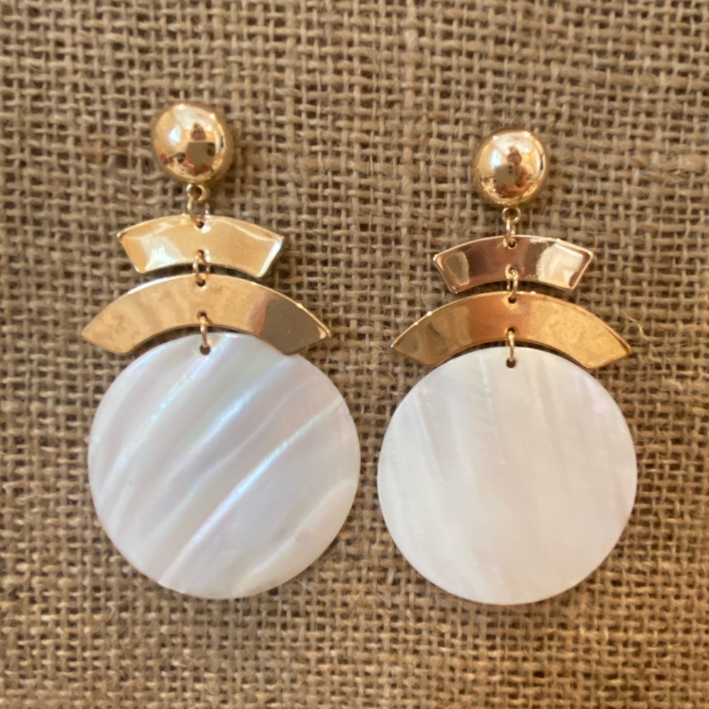 Real Shell Earrings
